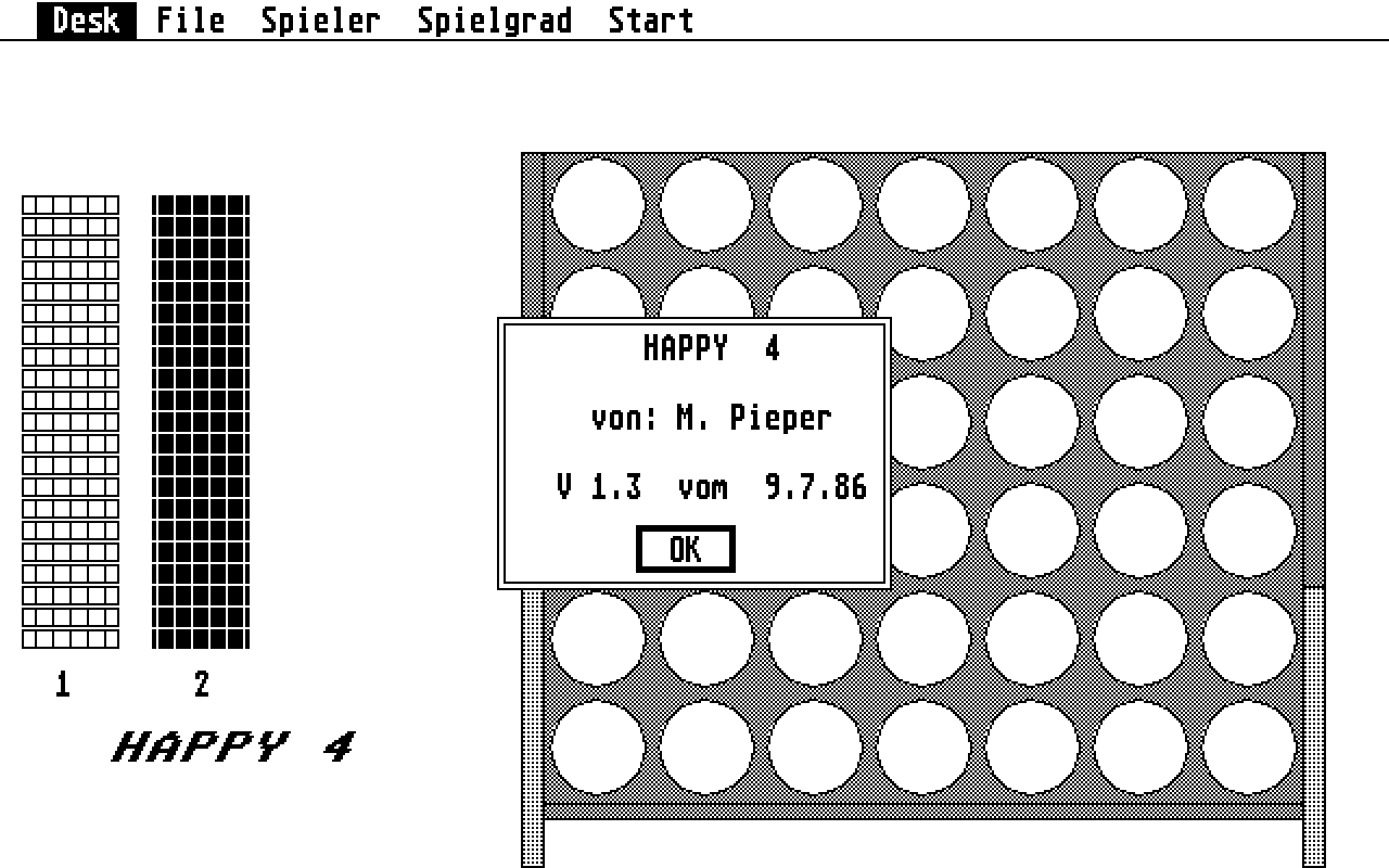Happy 4 atari screenshot